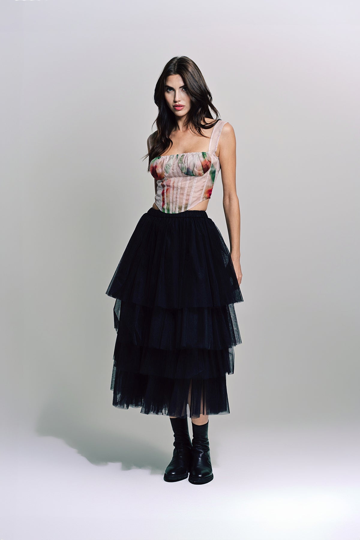 CAROLINE HU | TULLE SKIRT