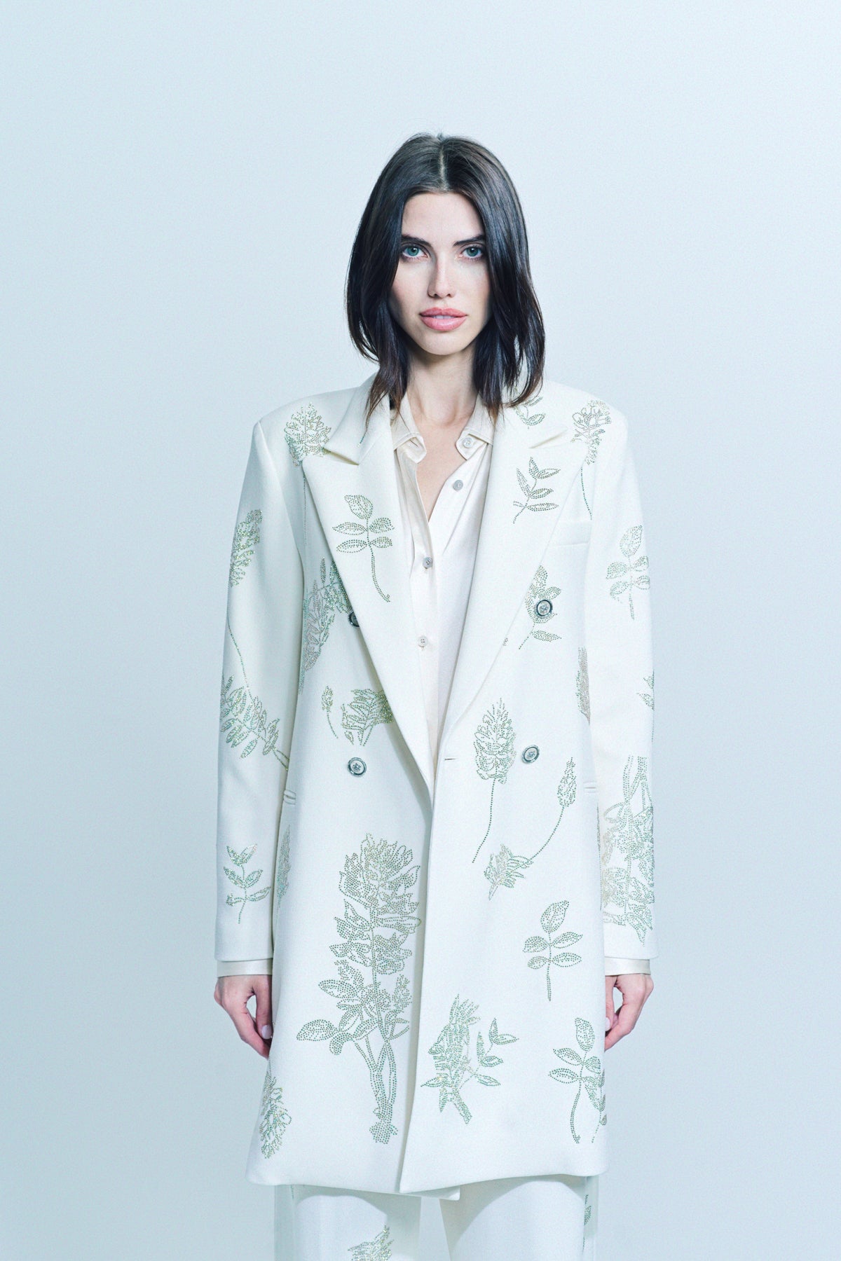 LIBERTINE | ‘ELIZABETH ST GARDEN’ DOUBLE BREASTED COAT - MAXFIELD LA