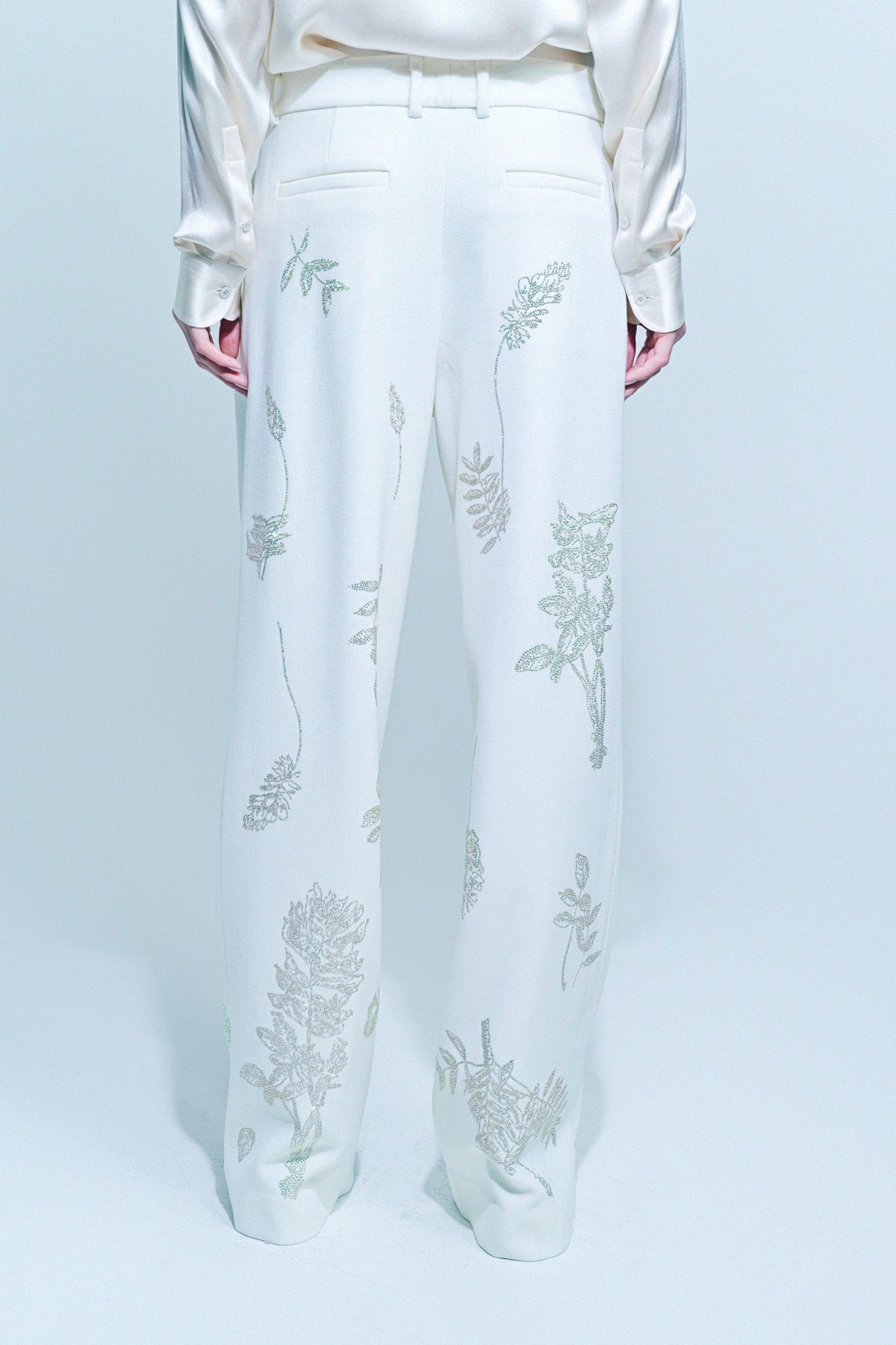 LIBERTINE | ‘ELIZABETH ST GARDEN’ BAGGY TROUSERS - MAXFIELD LA