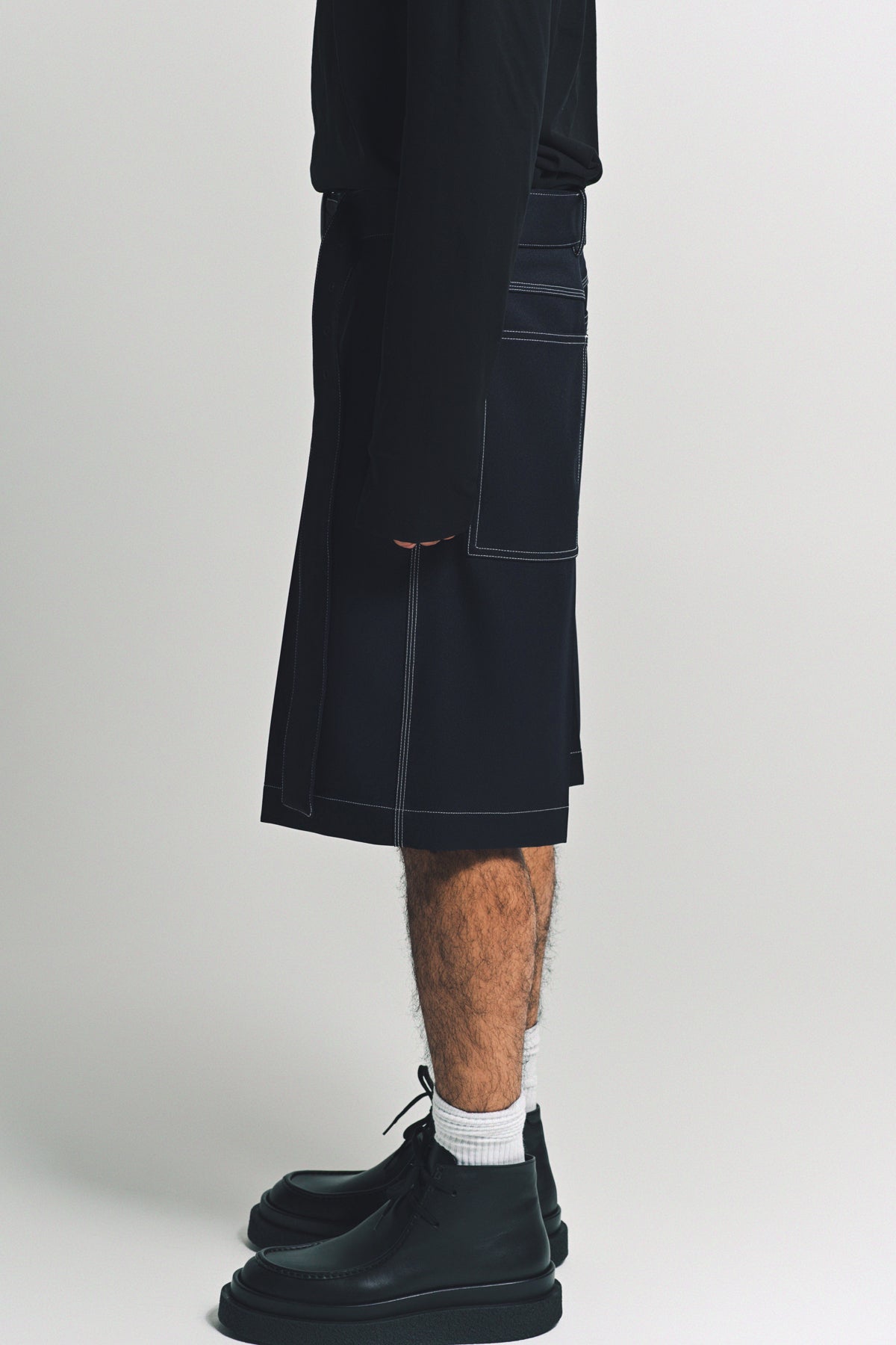 JIL SANDER | BELTED SHORTS - MAXFIELD LA