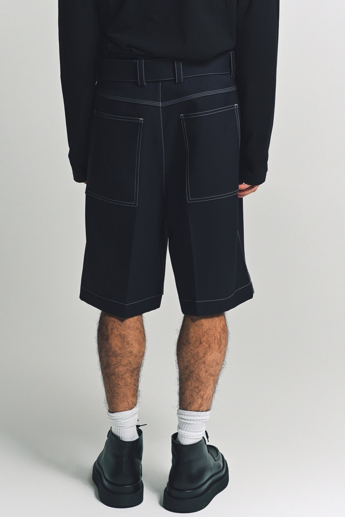 JIL SANDER | BELTED SHORTS - MAXFIELD LA