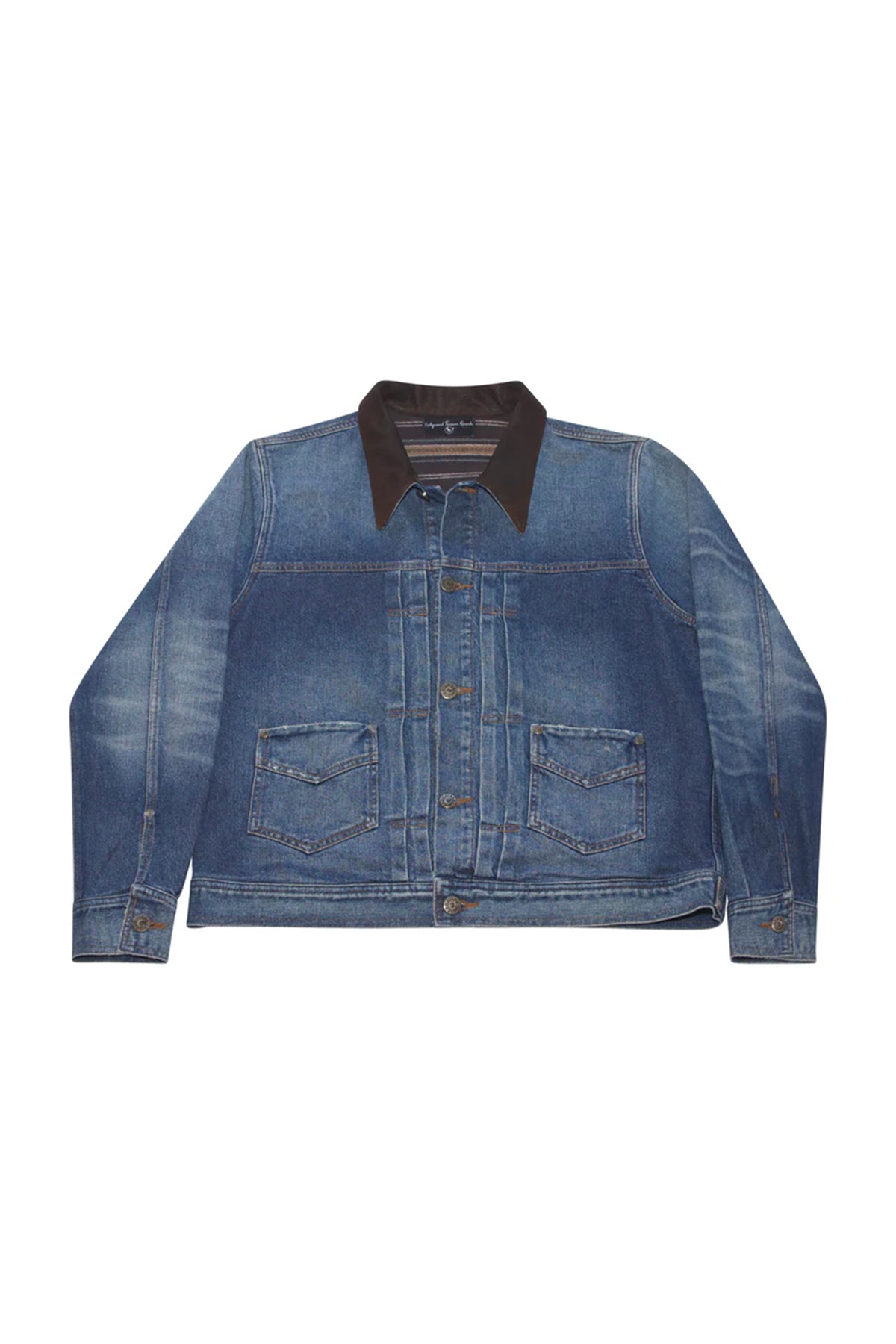 HOLLYWOOD FOREVER RECORDS | LENNON BLANKET LINED DENIM JACKET - MAXFIELD LA