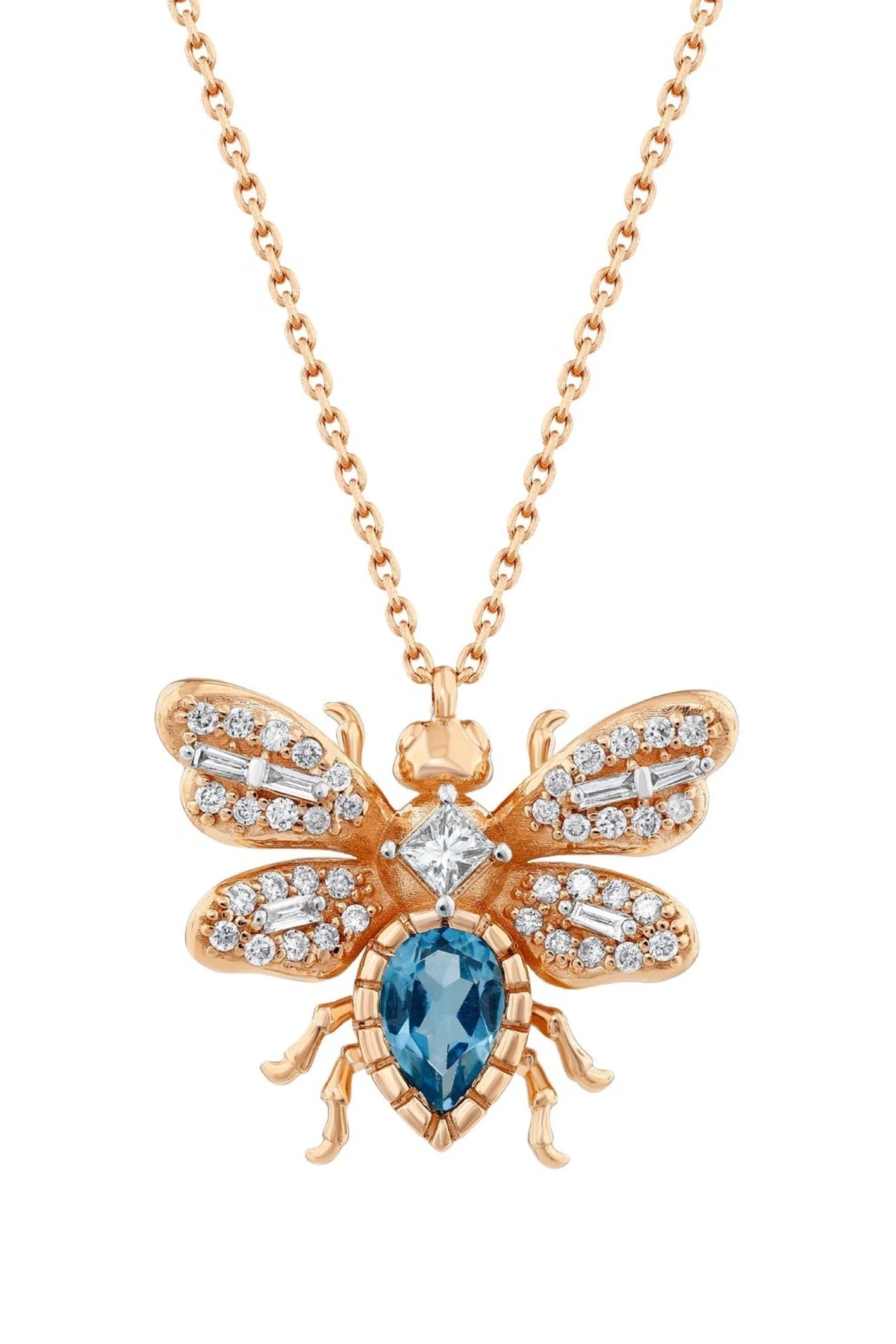 BEE GODDESS | QUEEN BEE BON BON DIAMOND NECKLACE