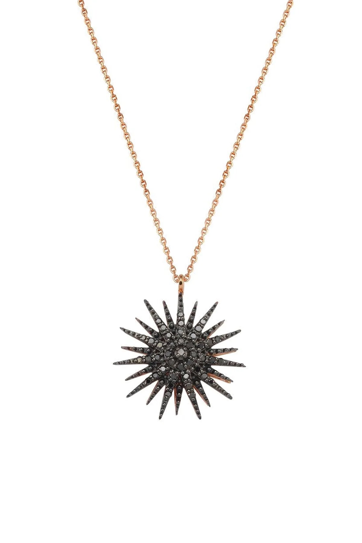 BEE GODDESS | JARDIN STAR BLACK DIAMOND NECKLACE