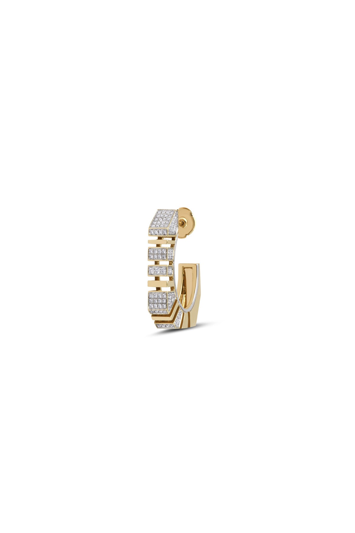 RAINBOW K | BOLD PAVE DIAMOND EARRING