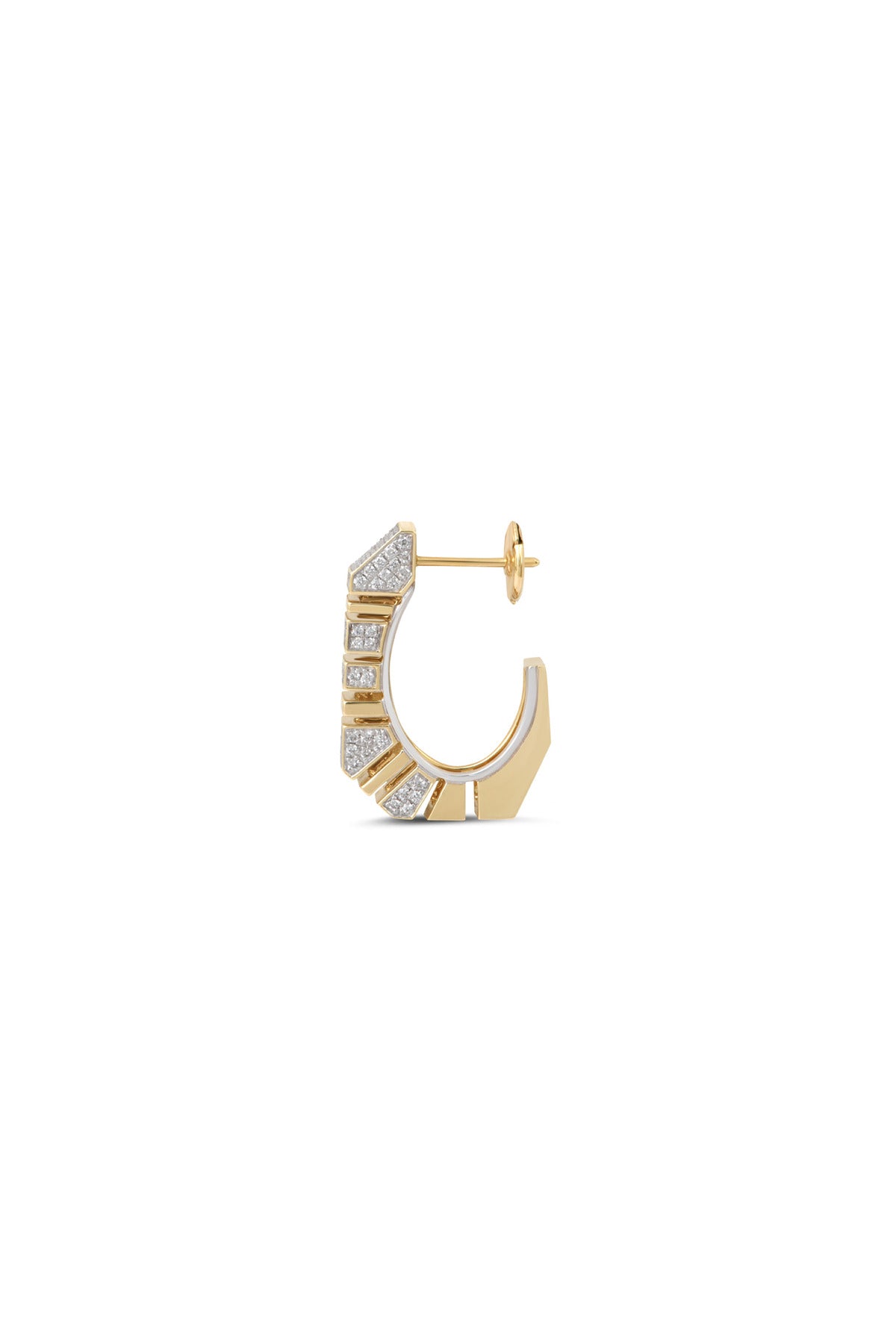 RAINBOW K | BOLD PAVE DIAMOND EARRING