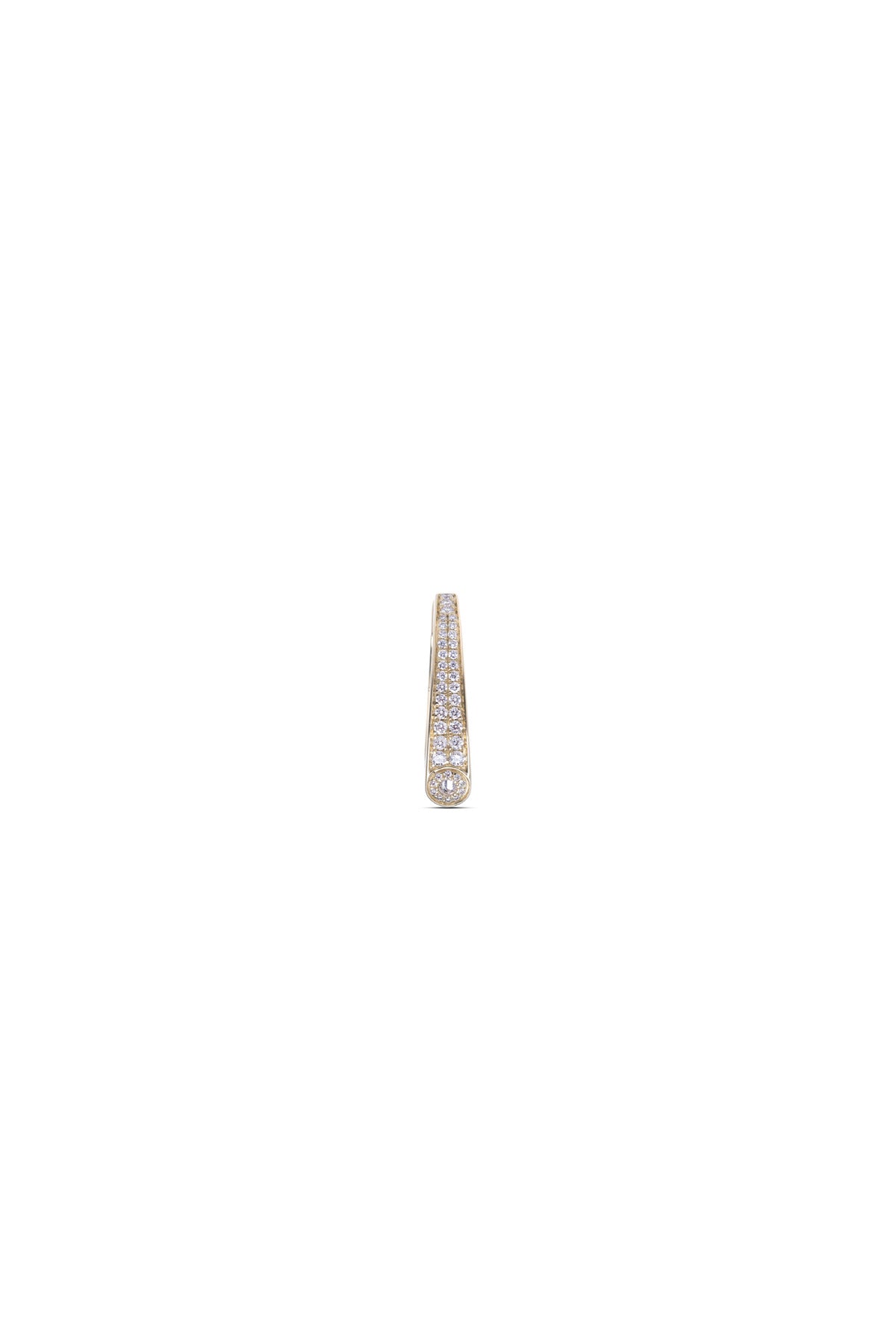 RAINBOW K | NANO LINE PAVE DIAMOND EARRING - MAXFIELD LA