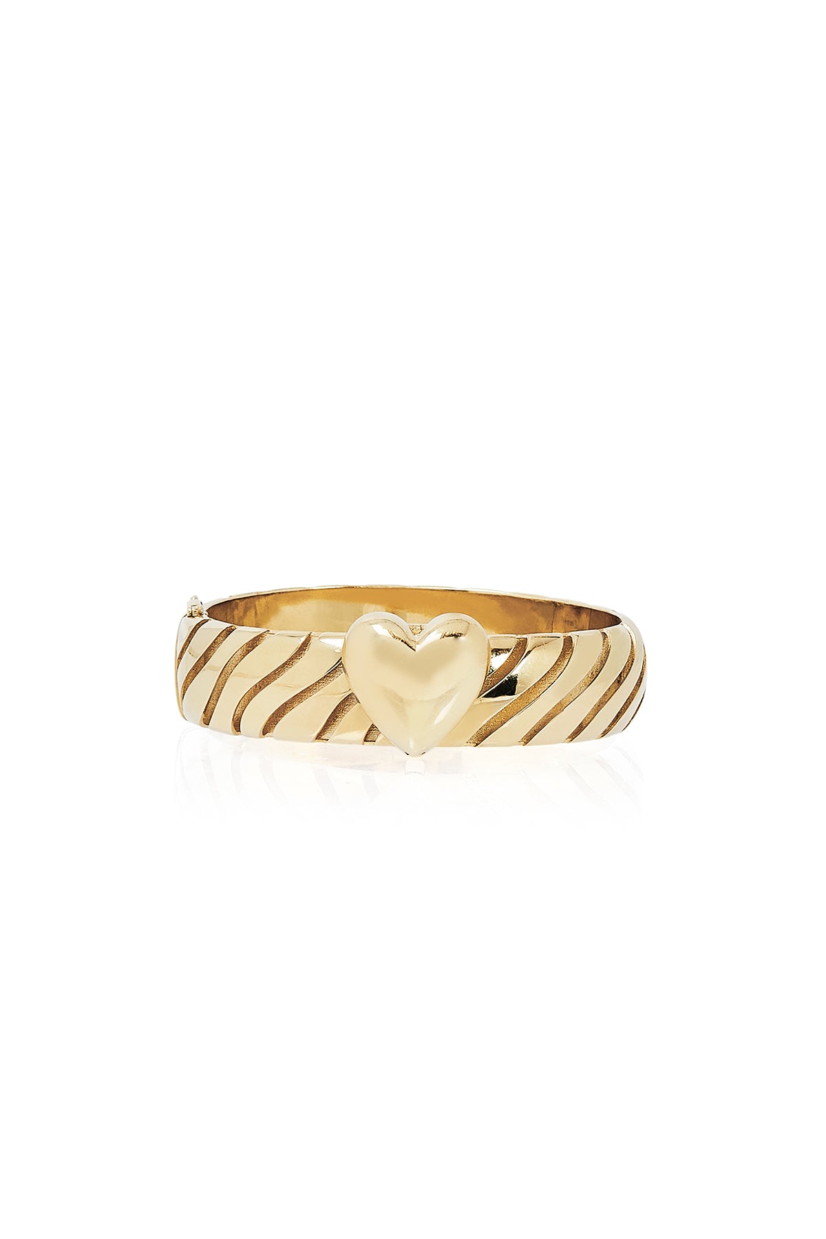 TIMELESS PRECIOUS | HEART CHARM BANGLE