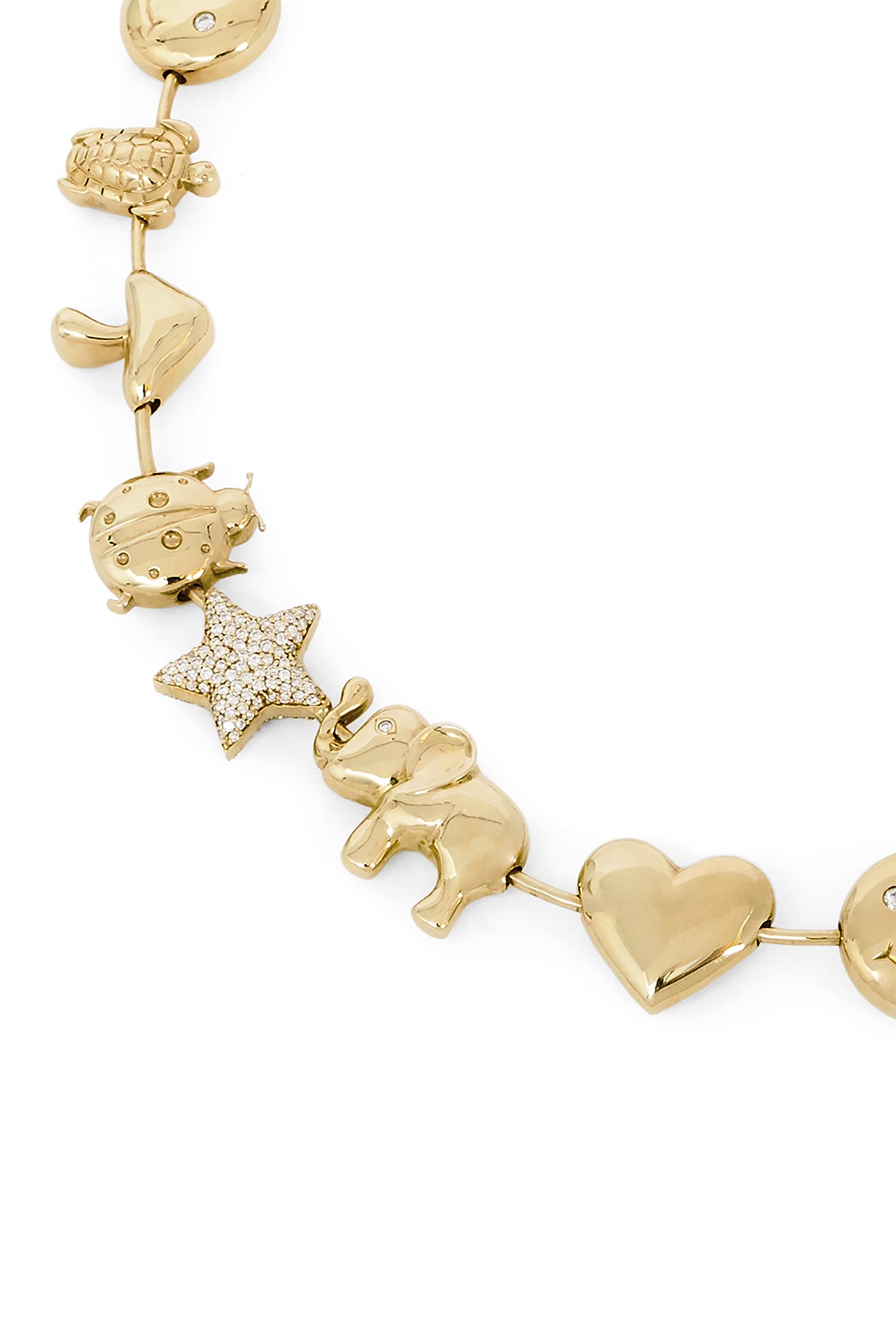 TIMELESS PRECIOUS | MULTI CHARM NECKLACE