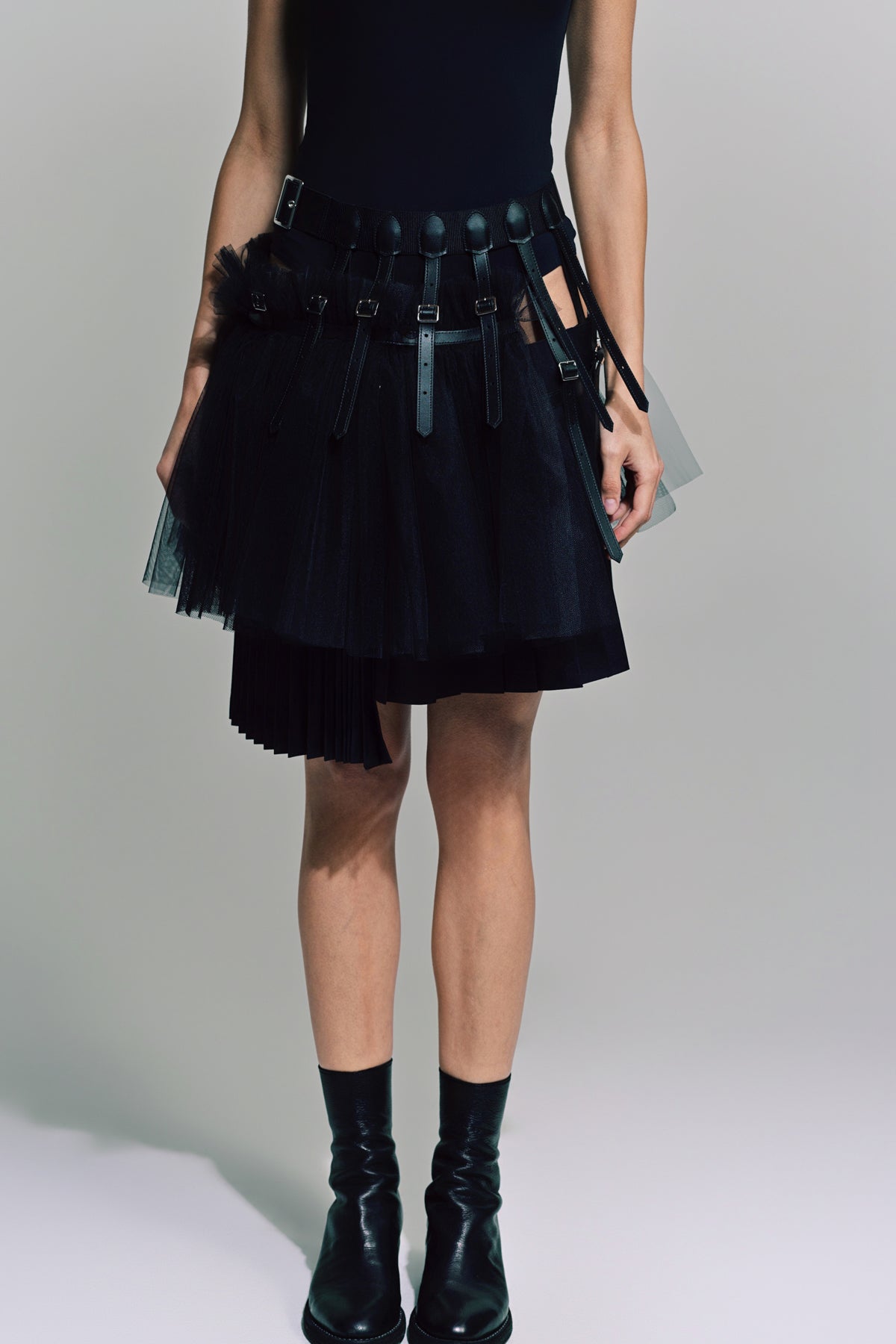 NOIR KEI NINOMIYA | LAYERED TULLE SKIRT