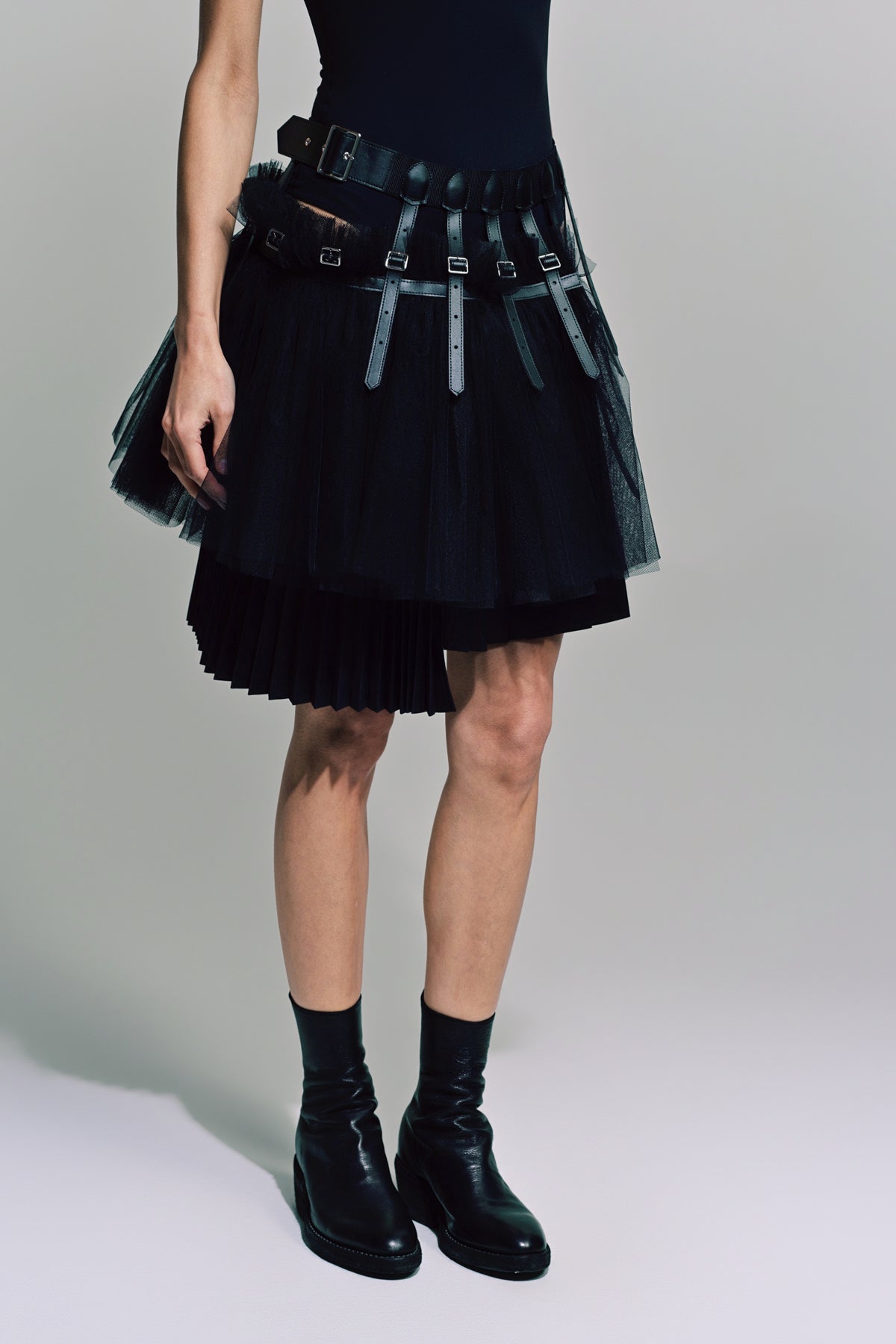 NOIR KEI NINOMIYA | LAYERED TULLE SKIRT