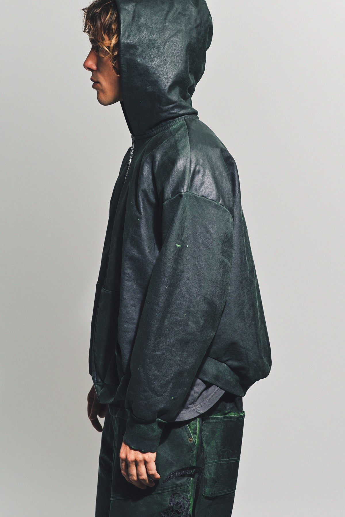 WARREN LOTAS | SHRUNED BARBED HOODIE