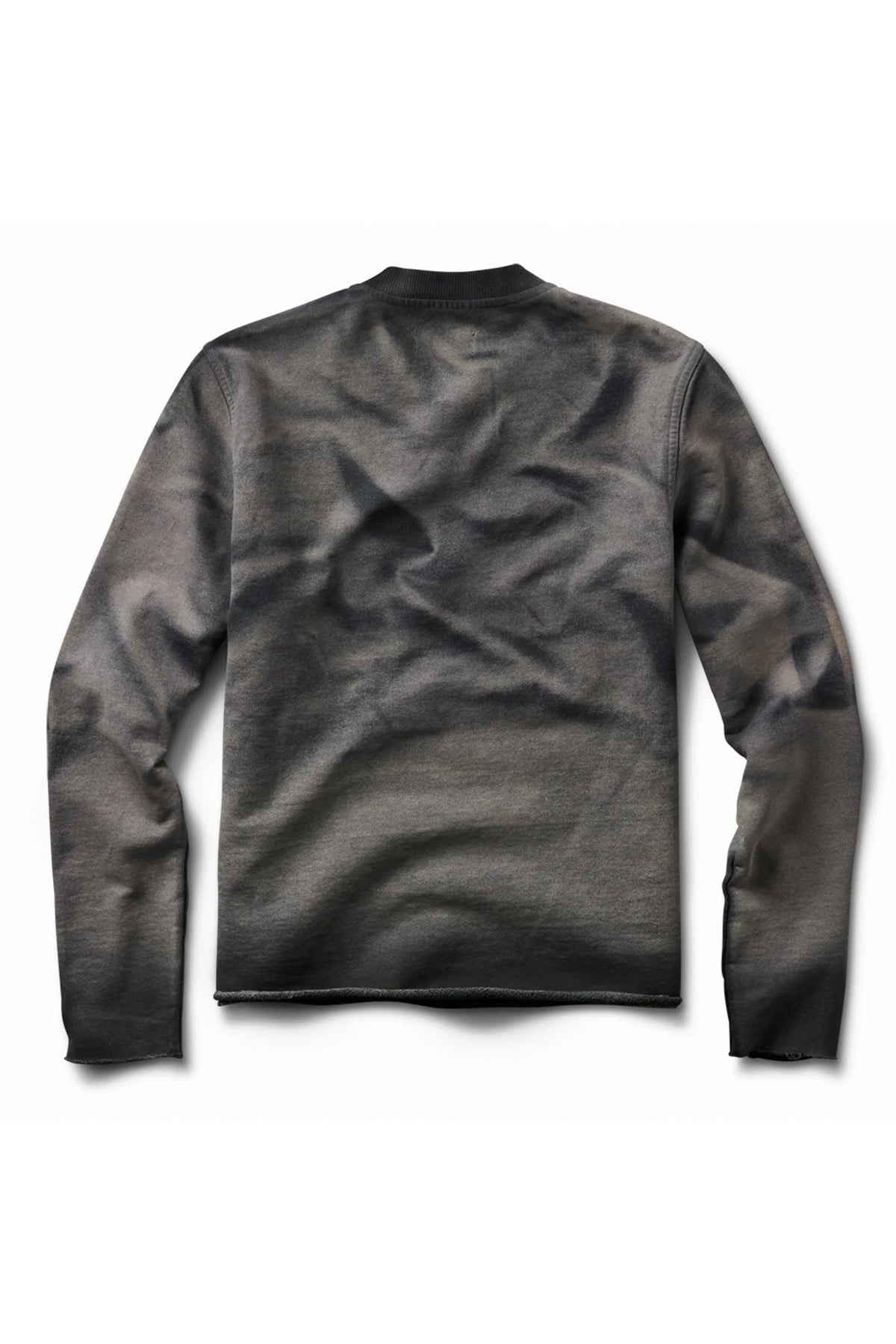 SCHAEFFER'S GARMENT HOTEL | RAW EDGE FRENCH TERRY CREW SWEATSHIRT - MAXFIELD LA