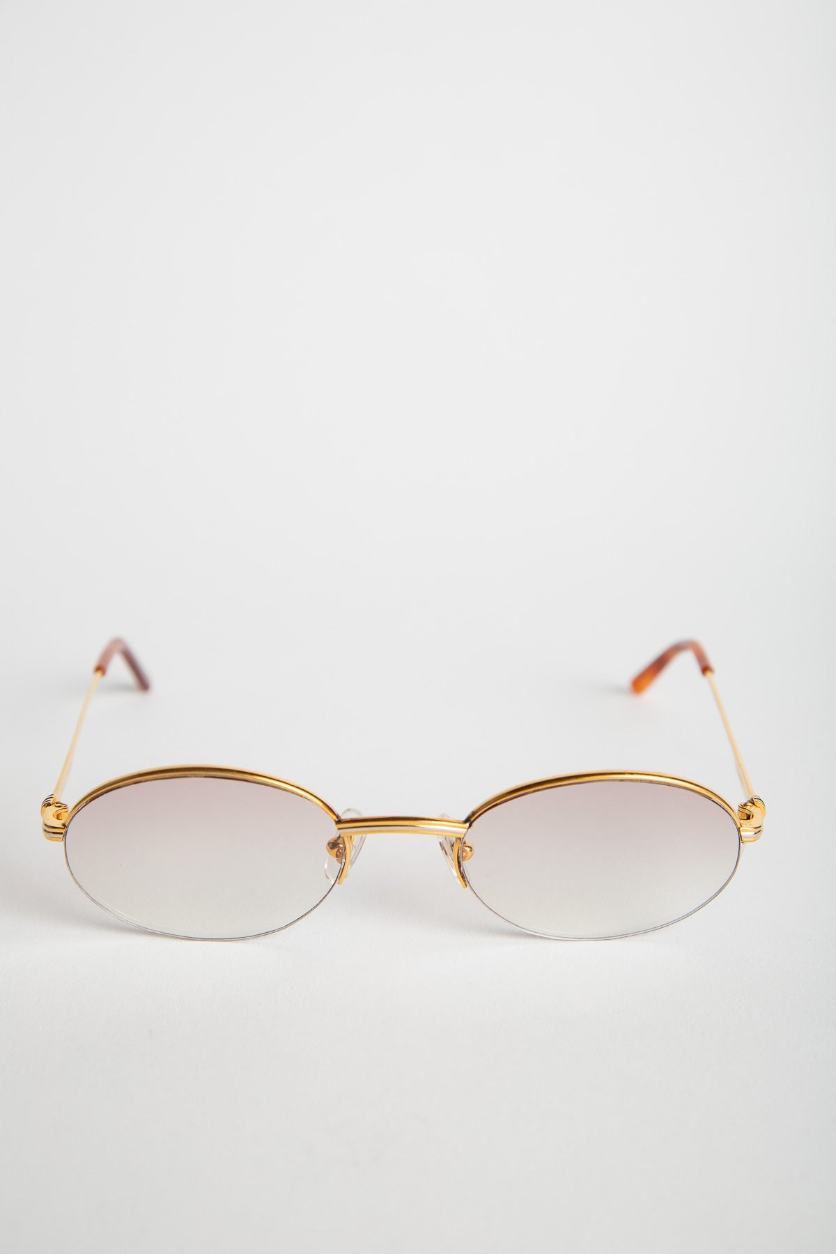 CARTIER | 18K YELLOW GOLD MANHATTAN 51 SUNGLASSES