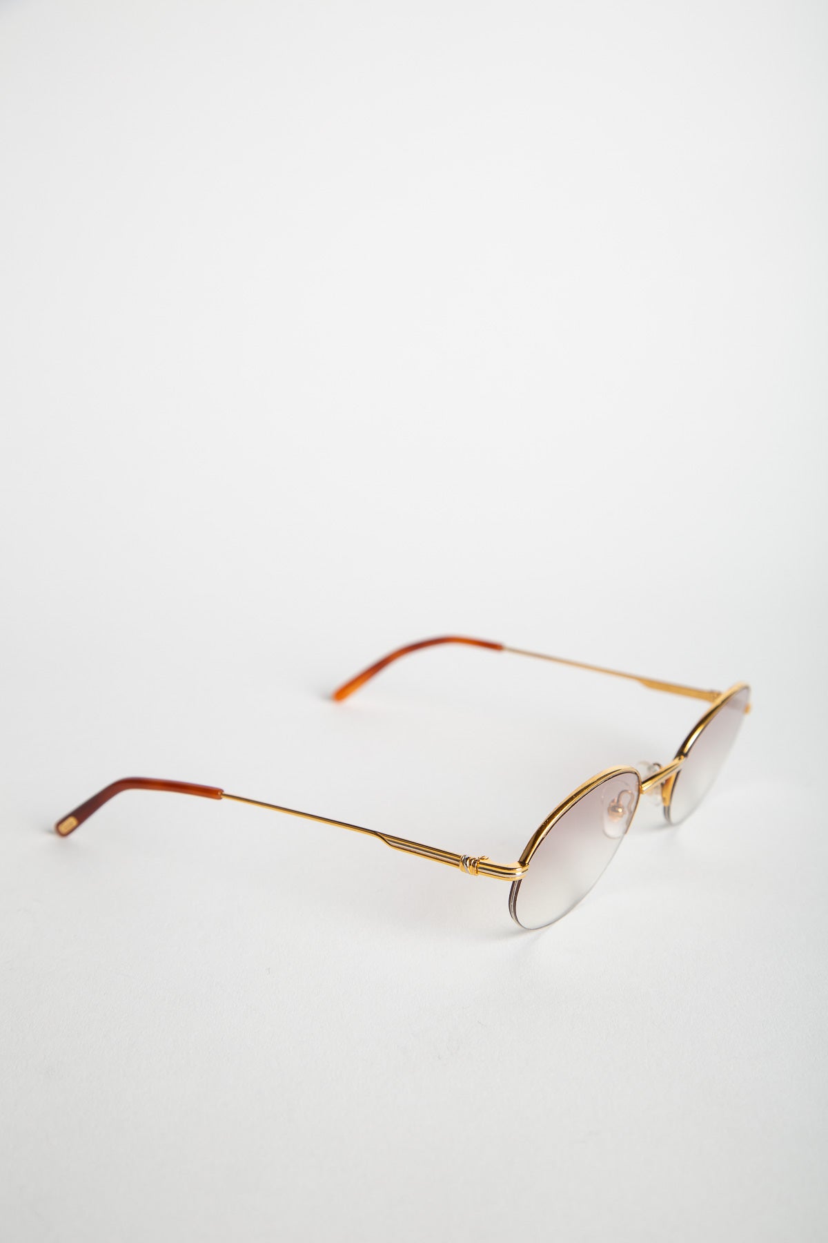 CARTIER | 18K YELLOW GOLD MANHATTAN 51 SUNGLASSES