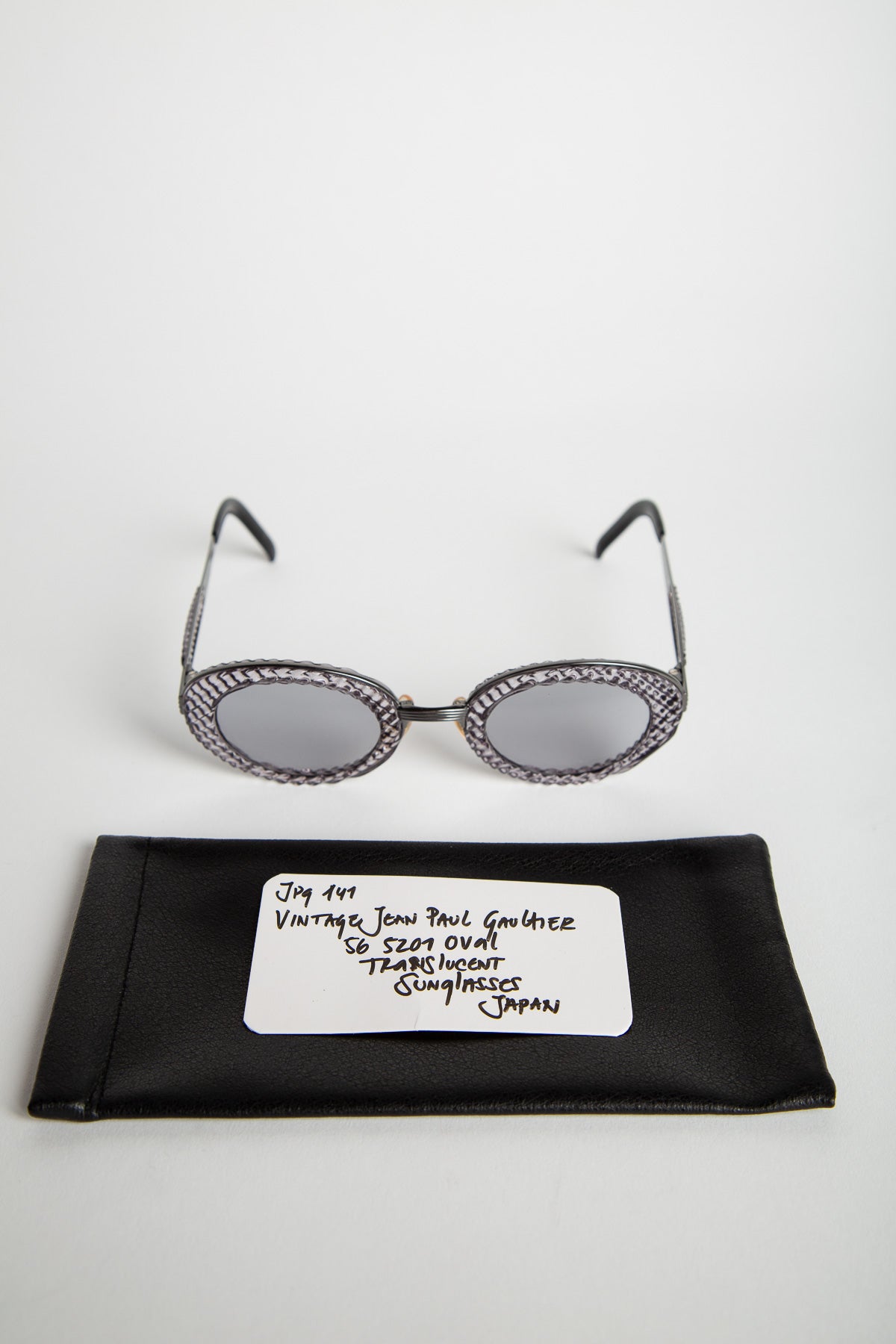 JEAN PAUL GAULTIER | 1990'S 56 5201 OVAL SUNGLASSES