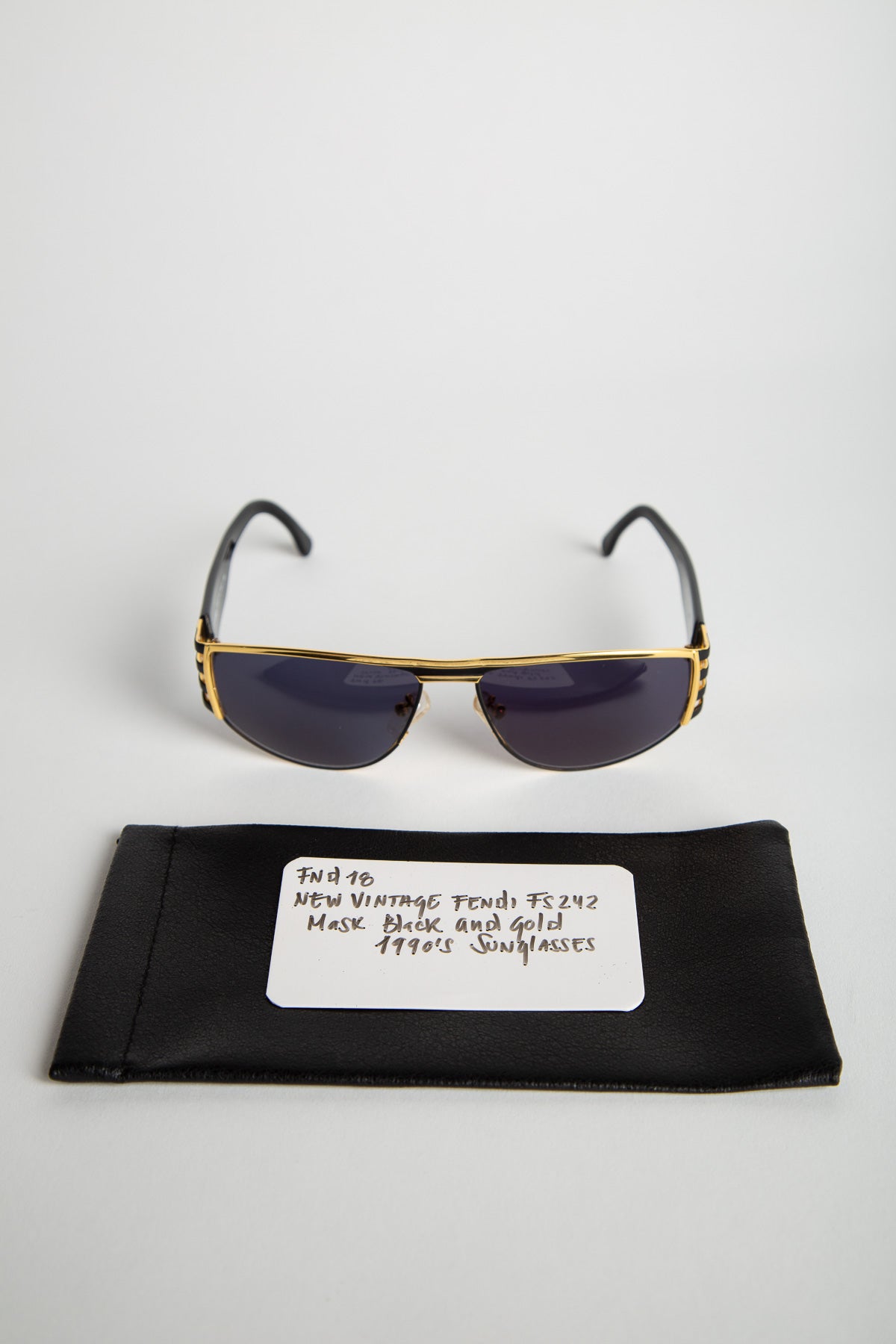 FENDI | 1990 FS242 MASK LARGE SUNGLASSES