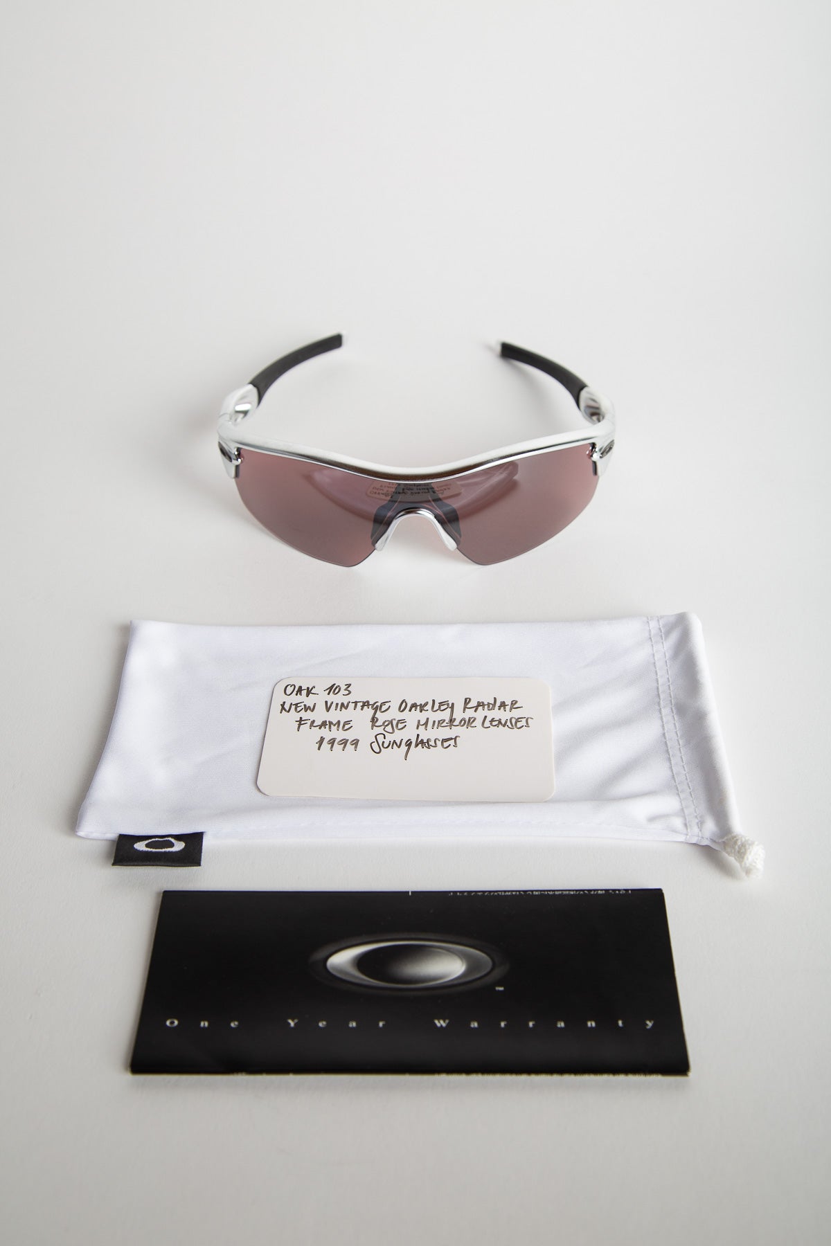 OAKLEY | 1999 RADAR MIRRORED SUNGLASSES