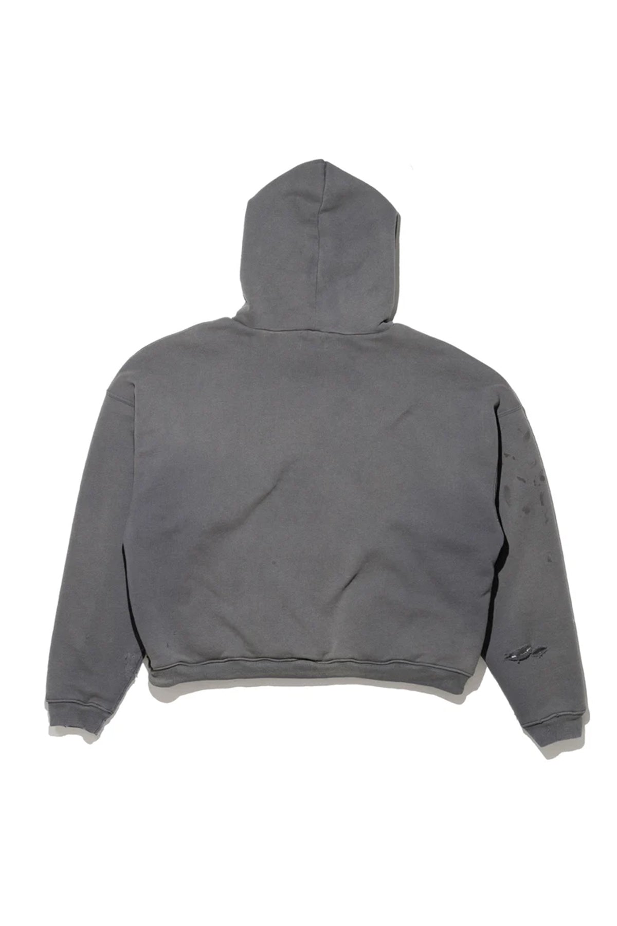 ENFANTS RICHES DÉPRIMÉS | THERMAL LINED DISTRESSED LOGO HOODIE - MAXFIELD LA