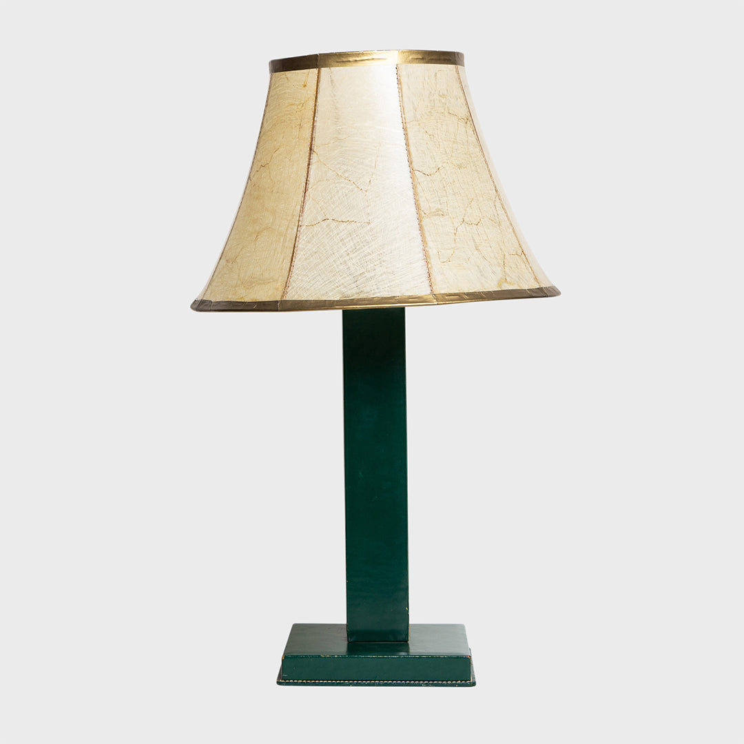 MAXFIELD PRIVATE COLLECTION  1950'S LOCK AND KEY TABLE LAMP