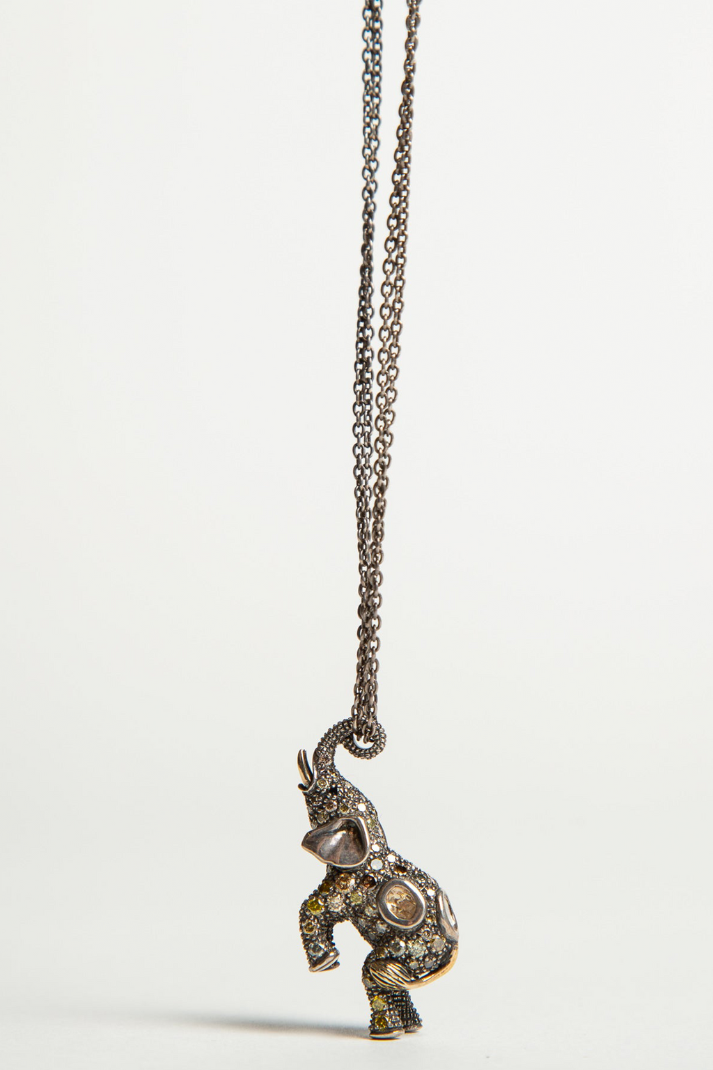 Bibi van der Velden Mammoth Rhino Gold Necklace – Bibi van der