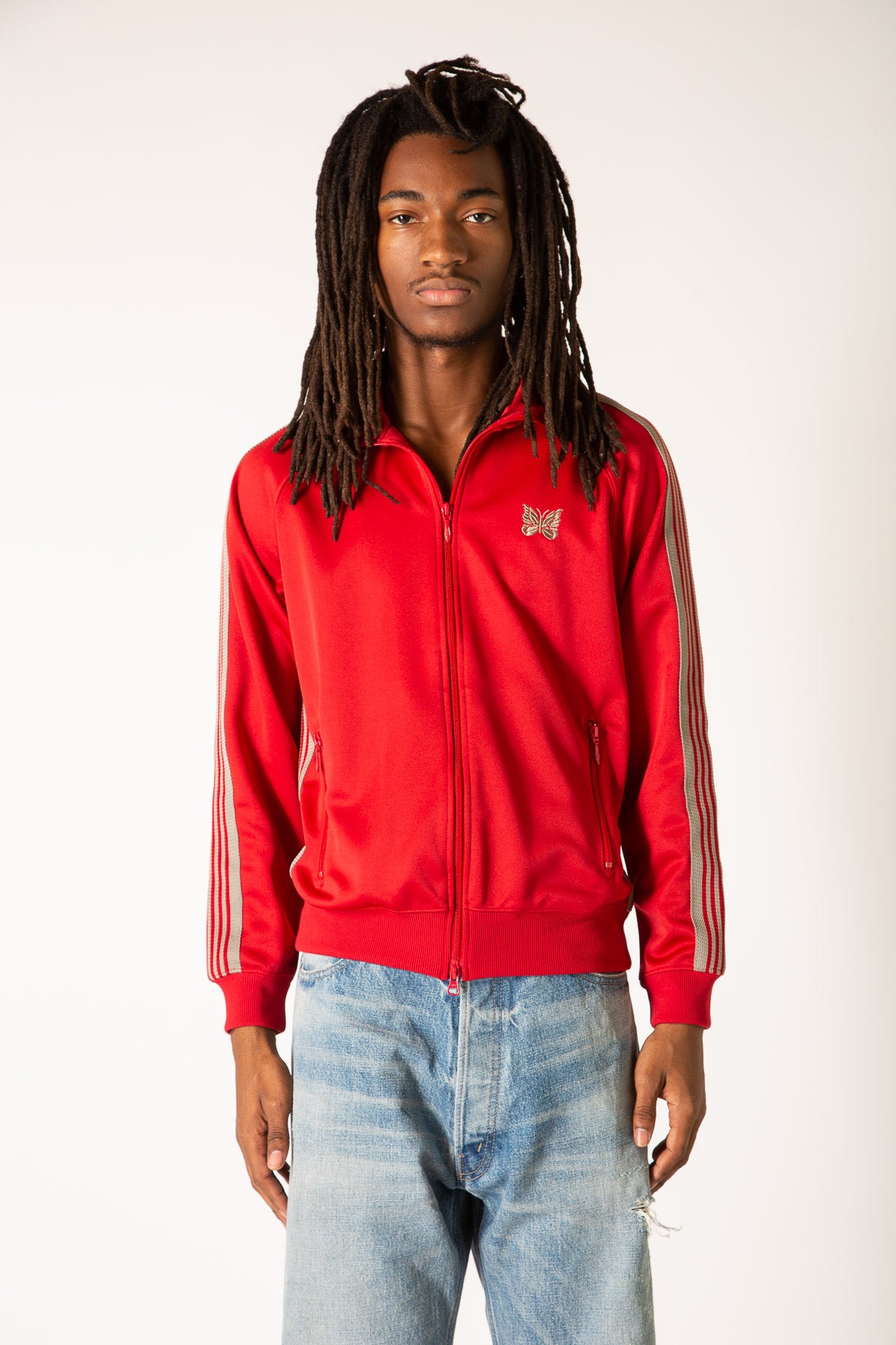 Needles poly track discount jacket