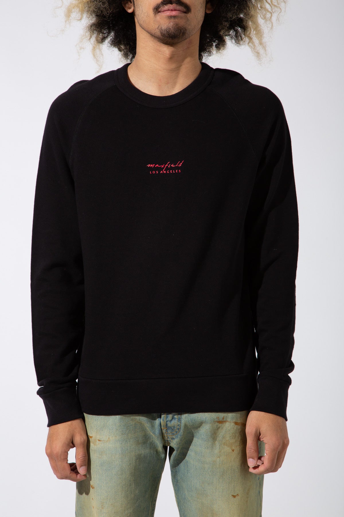 MAXFIELD MERCH COLLECTION | MINI LOGO CREWNECK