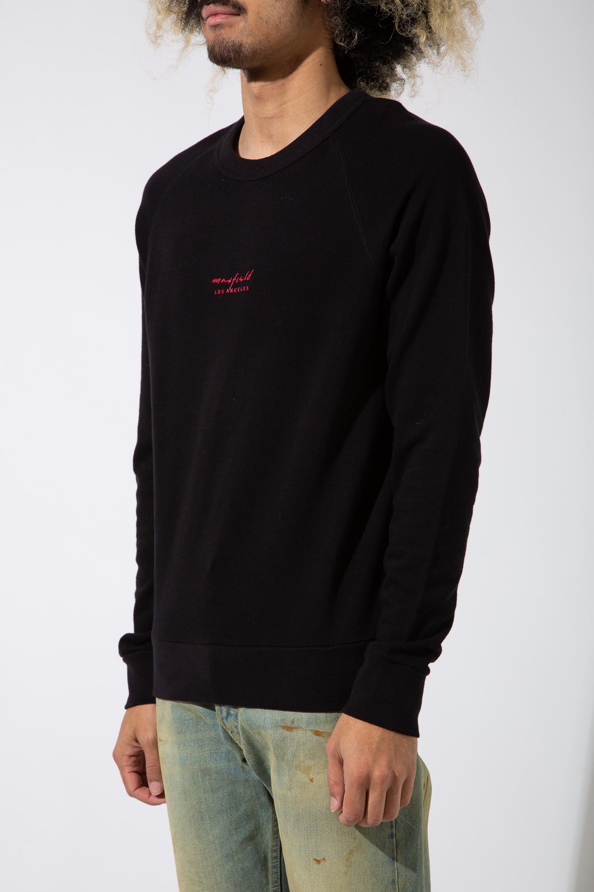 MAXFIELD MERCH COLLECTION | MINI LOGO CREWNECK