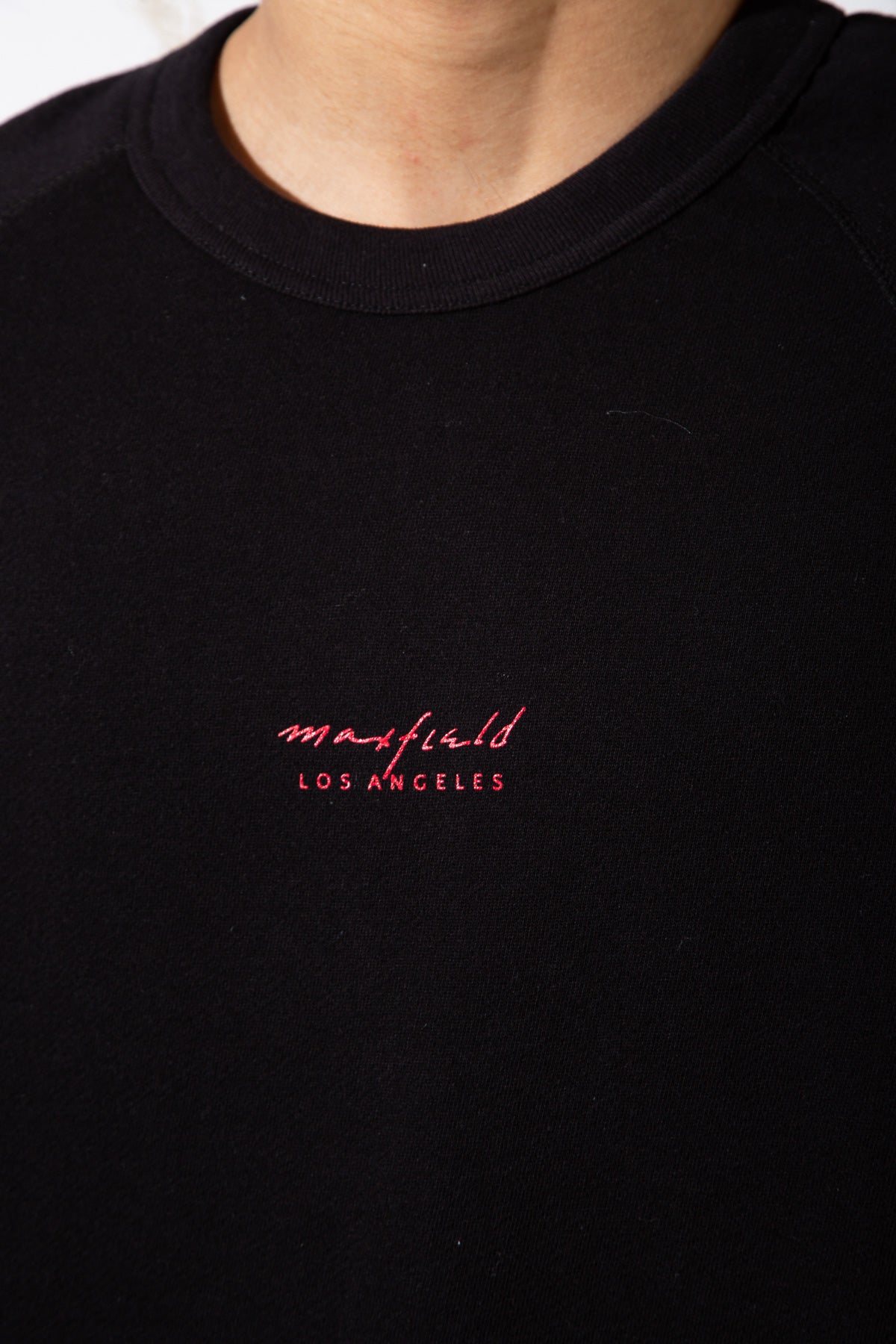 MAXFIELD MERCH COLLECTION | MINI LOGO CREWNECK