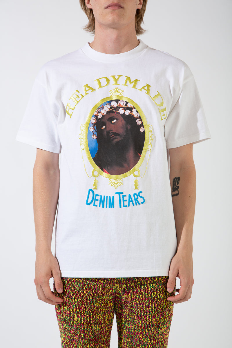 XXL】READYMADE×DENIMTRARS WREATH S/S Tee-