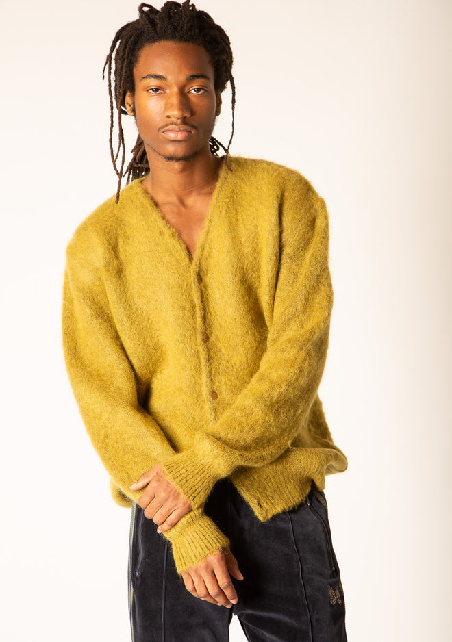 NEEDLES | SOLID MOHAIR CARDIGAN – MAXFIELD LA