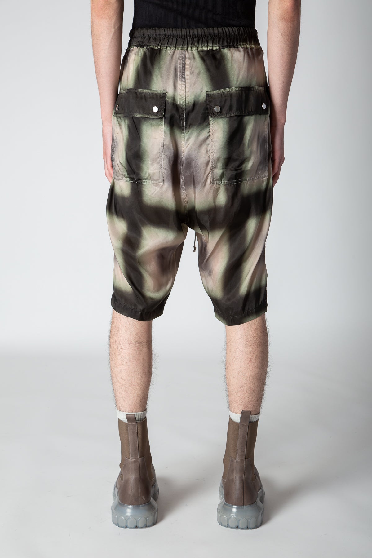 RICK OWENS | BELA POD PLAID SHORTS