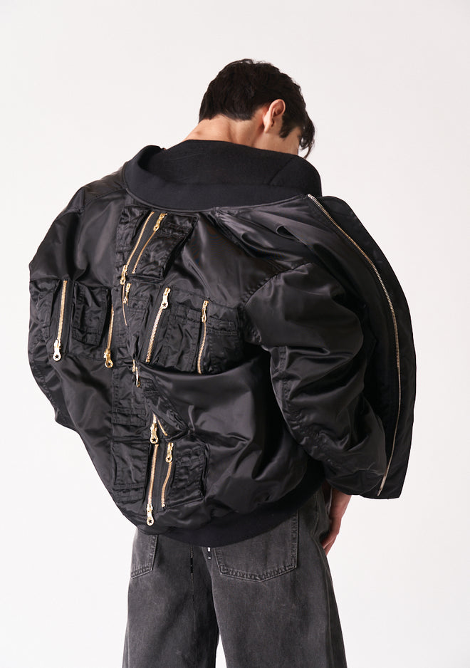 phenomenon × mastermind CROSS LOOP MA-1 | guardline.kz