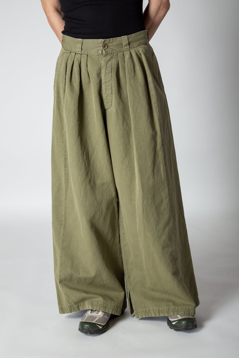 MAISON MARGIELA | WIDE LEG CANVAS PANTS – MAXFIELD LA