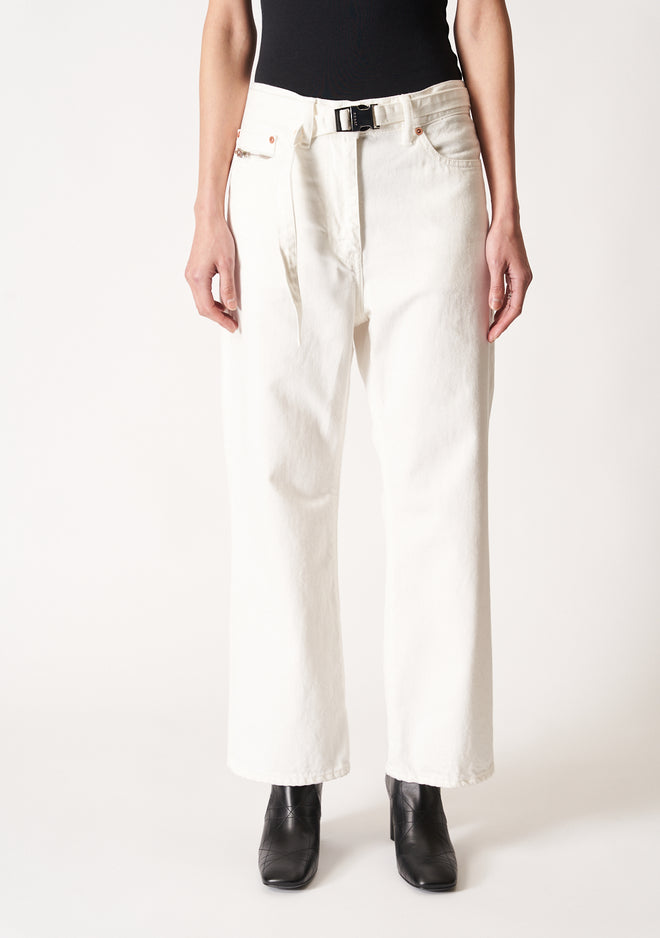 SACAI | BOOT CUT DENIM PANTS – MAXFIELD LA