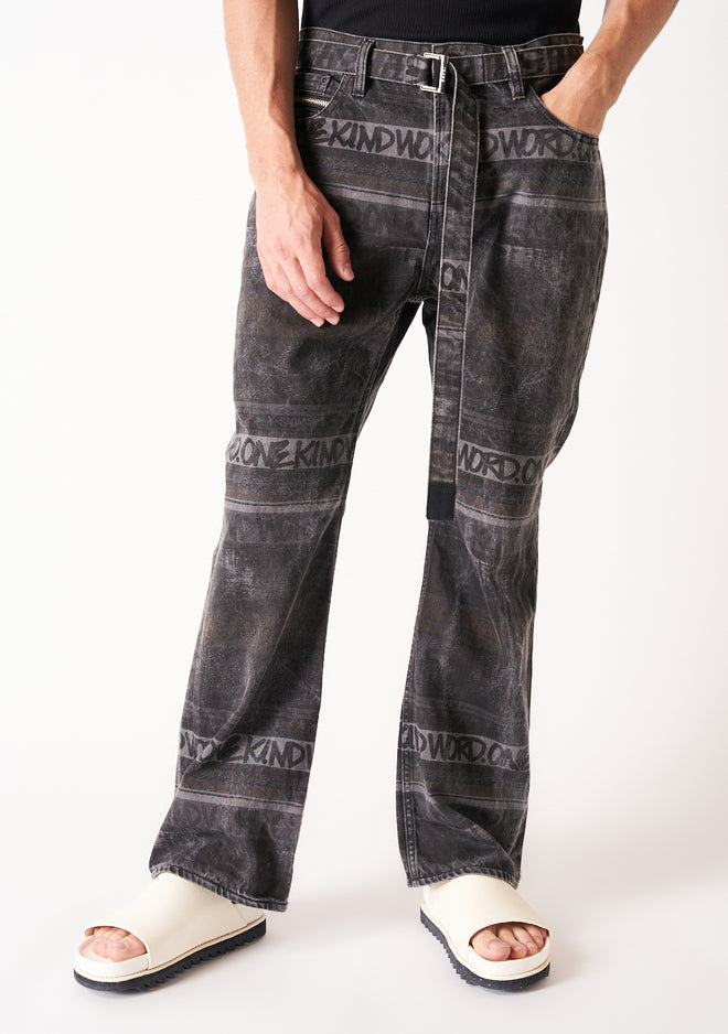 SACAI | ERIC HAZE DENIM PANTS