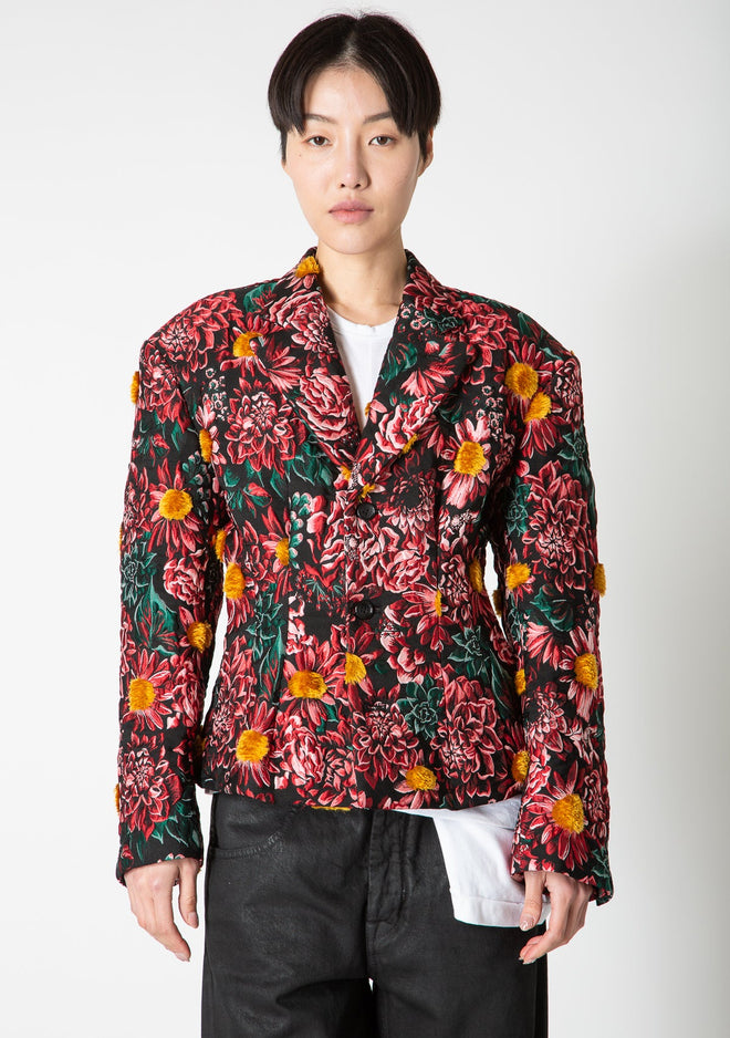 COMME DES GARÇONS | STRUCTURED FLOWER JACKET