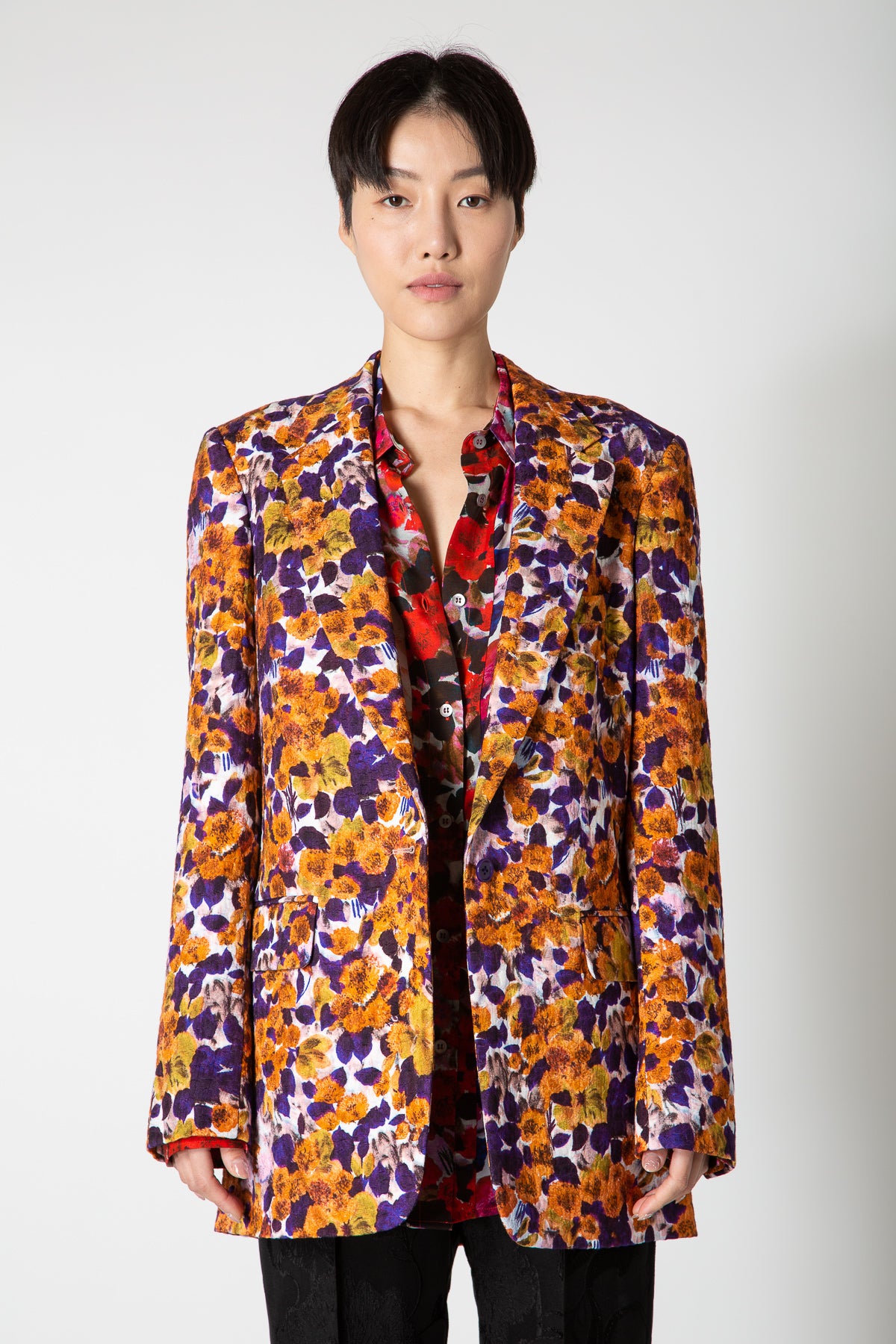 ZARA Printed Blazer Dress outlet