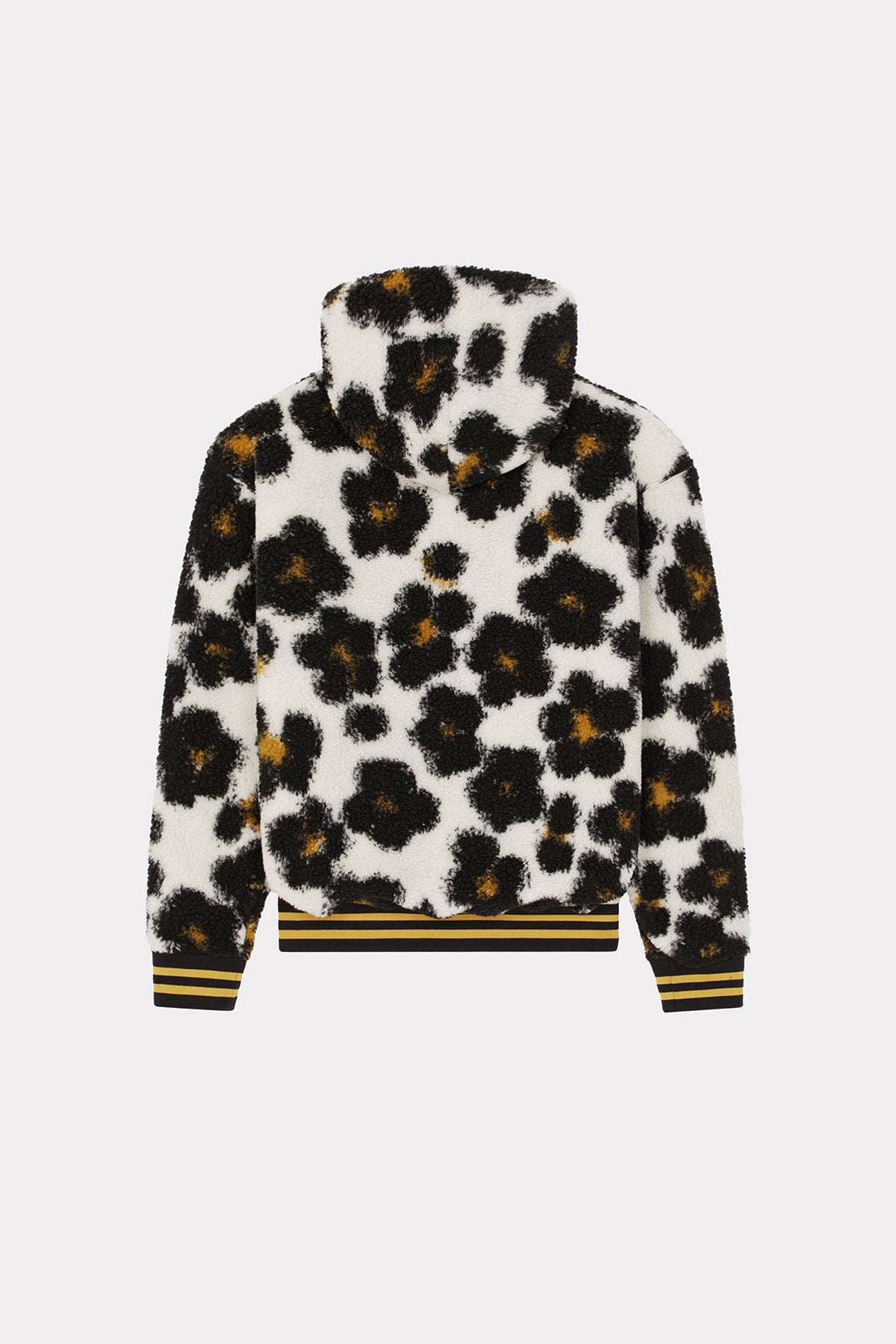 KENZO HANA LEOPARD ZIP HOODIE