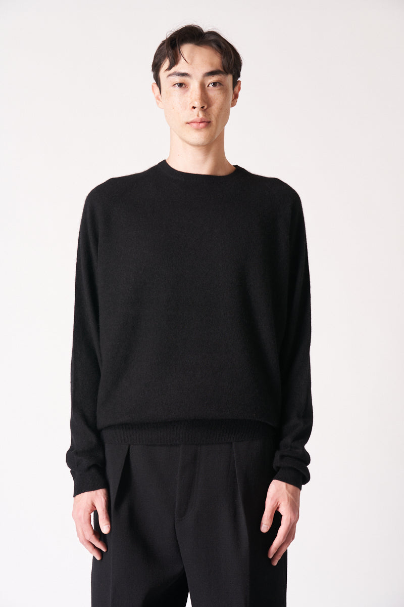 FRENCKENBERGER | BOYFRIEND R-NECK SWEATER