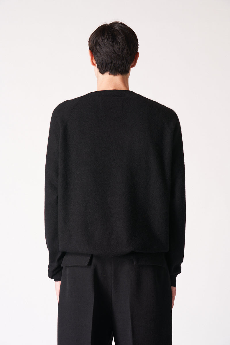 FRENCKENBERGER | BOYFRIEND R-NECK SWEATER