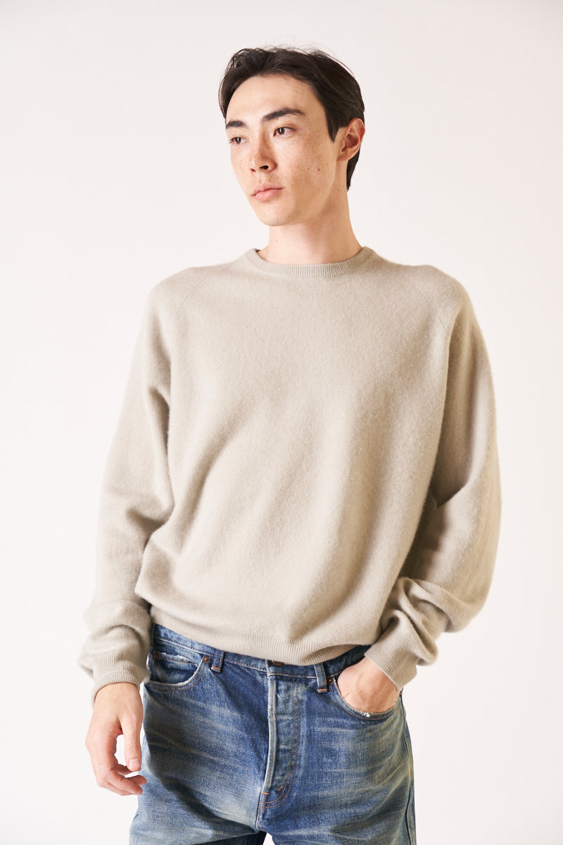 FRENCKENBERGER | BOYFRIEND R-NECK SWEATER