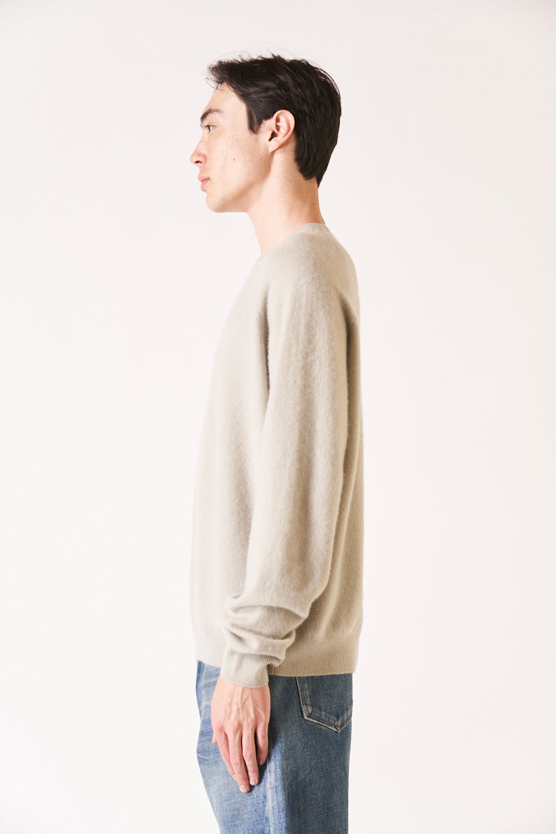 FRENCKENBERGER | BOYFRIEND R-NECK SWEATER