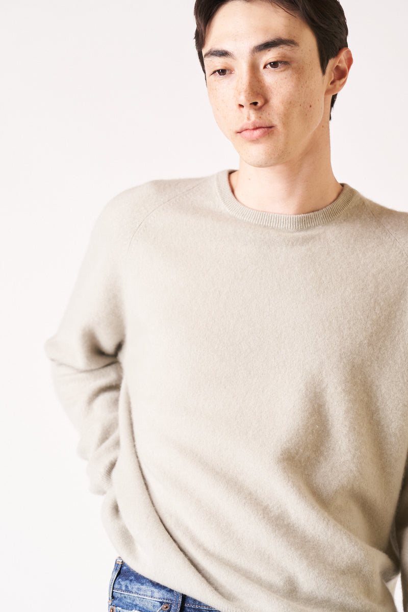 FRENCKENBERGER | BOYFRIEND R-NECK SWEATER