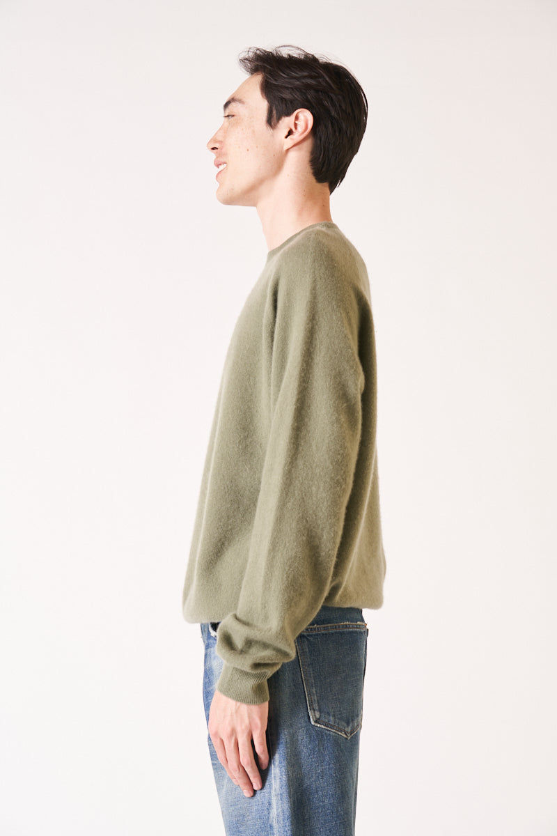 FRENCKENBERGER | BOYFRIEND R-NECK SWEATER